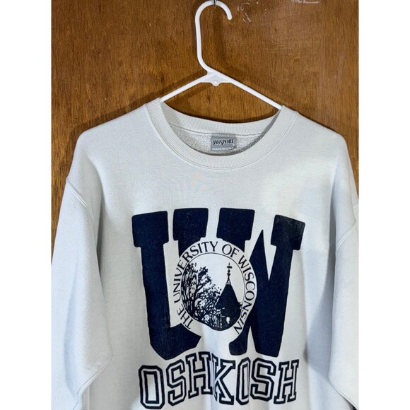Vintage University of Wisconsin Oshkosh JanSport‎ Crewneck Sweater XXL USA - Picture 2 of 8
